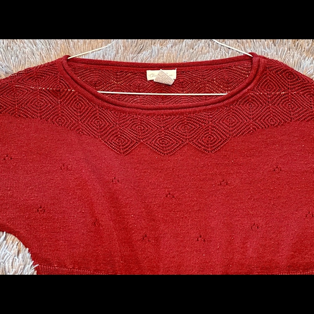 ♥️Charlotte Russe belted sweater size S - Picture 2 of 5